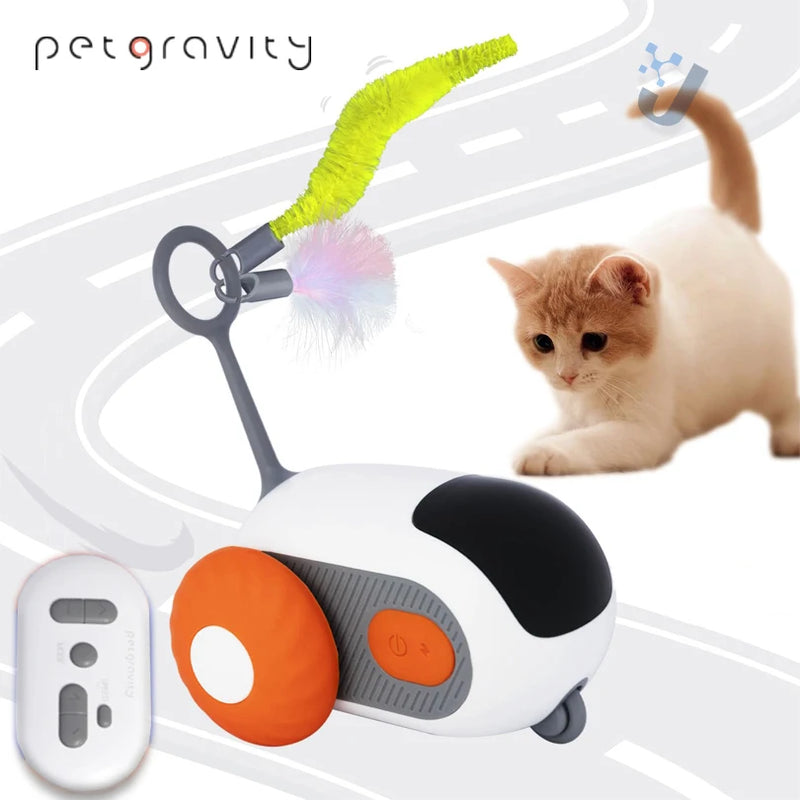 Crazy-Joy Car (Remote control electric cat toy)