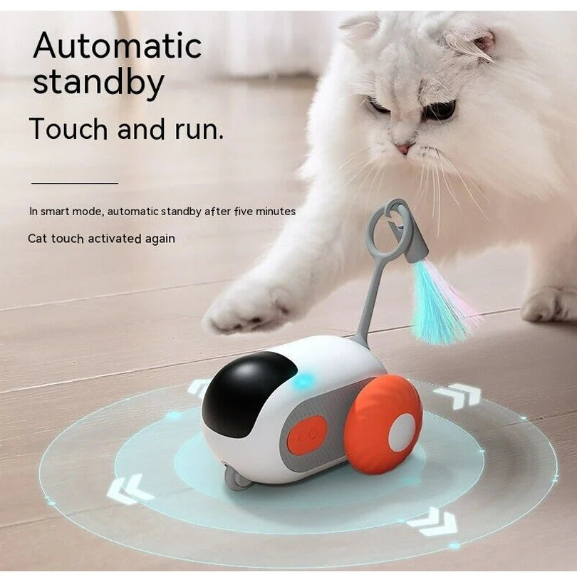 Crazy-Joy Car (Remote control electric cat toy)